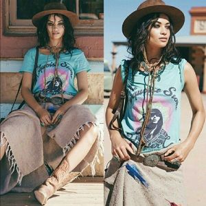spell and thegypsy turquoise hunter tee
